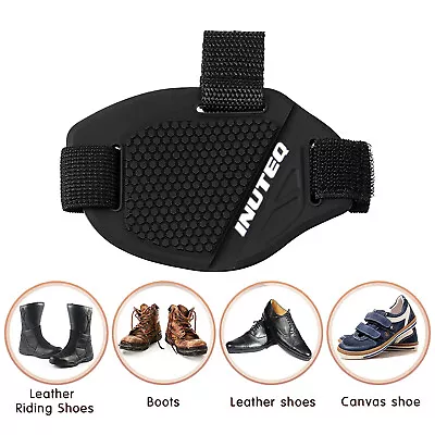 Universal Motorcycle Shift Pad Shoe Boot Cover Protector Useful Shifter Cover • $7.99