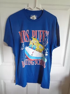 NWT  Spongebob - Mrs. Puff's Boating  School - Adult T-Shirt - Unisex - Size L • $24.50