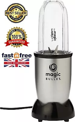 £35.64 • Buy NutriBullet 1485 Magic Bullet 4pc Blender Mixer & Food Processor Silver 01485