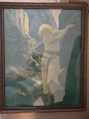 Maxfield Parrish 1923 Reproduction Print Framed • $60