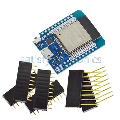 Wemos Mini D1 ESP8266 CP2104 ESP32/32S WIFI&Bluetooth Development Board Module • $4.43