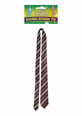 Wizard Tie Fancy Dress Costume Accessories School Boy Tie Halloween Cosplay • £2.99