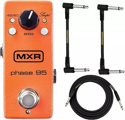 MXR M290 Mini Phase 95 Phaser Effects Pedal For Electric Guitar Included 2 X And • $145.12