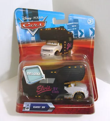 Disney Pixar CARS Deluxe ELVIS RV Night Scene Card 2009 #9 • $39.95