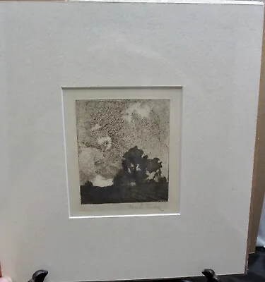 £63.90 • Buy Ernst Poche Landscape In Bauman Pencil Signed Etching Matted Ex/ Cond.