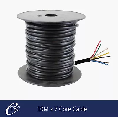 10M X 7 Core Cable Wiring Wire Trailer Parts Caravan Car LED Lights • $41.99