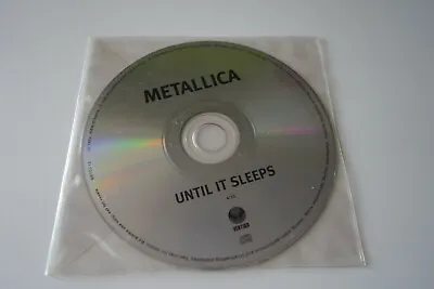 Metallica: Until It Sleeps. Uk 1-track Promo Cd Single. Metcj12 • £5.99