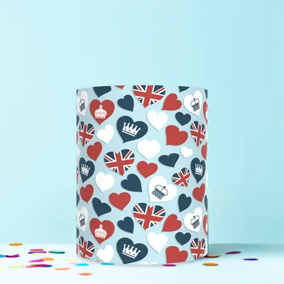 Union Jack Wrap Around Edible Cake Topper Icing Sheet Decoration Wr68 • £15.99