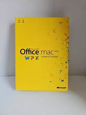 Office Mac Home & Student 2011 Key Card 1 User/1 Mac  • $29.49