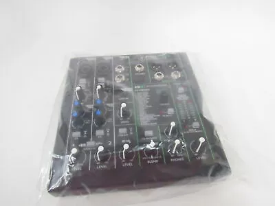 Mackie PROFX6V3 6 Channel Professional Effects Compact Mixer Black • $136.99