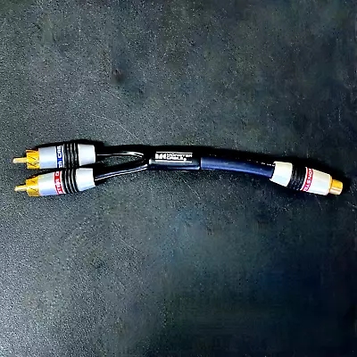 Monster Cable RCA Audio Y-adapter Splitter Cable (1 Female To 2 Male) • $30