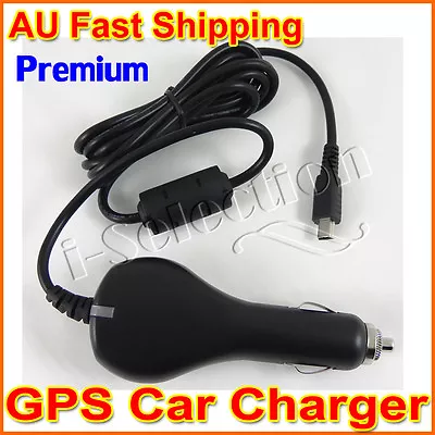 Premium GPS Car Charger For Navman S30 S35 MY60T MY65T MY75T MY80T MY85XLT S300 • $24.99