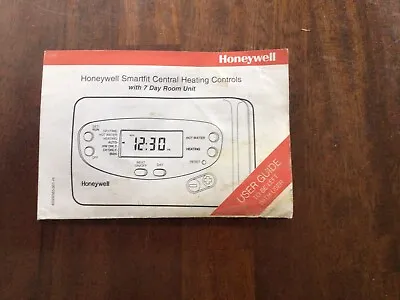 Honeywell Smart Fit 7 Day  Heating Room Programmer Instructions User Guide • £3.25