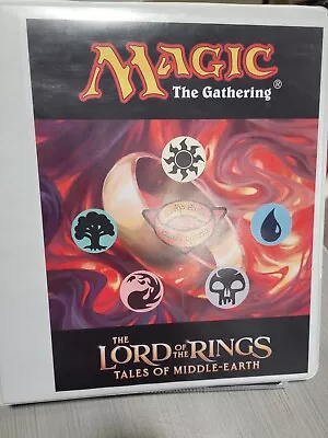 Magic: The Gathering - Lord Of The Rings Binder - ALL NEAR MINT • $215