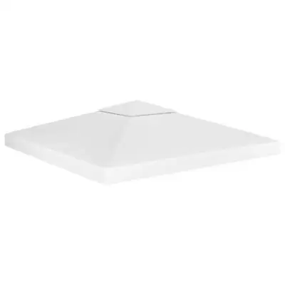 VidaXL 2-Tier Gazebo Top Cover 310 G/m� 3x3 M White • $96.85