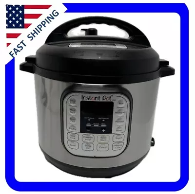 Instant Pot 6 Qt Programable Preasure Cooker Model Ip-duo60 V3 • $49