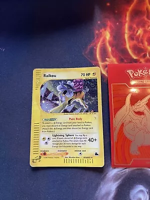 ⚡️Raikou H26/H32 - Skyridge Vintage E-Series Holo Rare - WoTC Pokemon Card 295 • $79.99