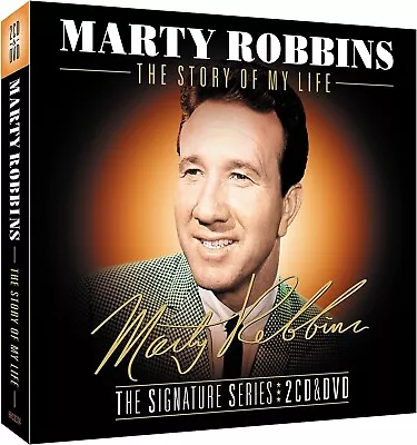Marty Robbins The Story Of My Life 2CD + DVD Signature Series BRAND NEW & SEALED • £4.99