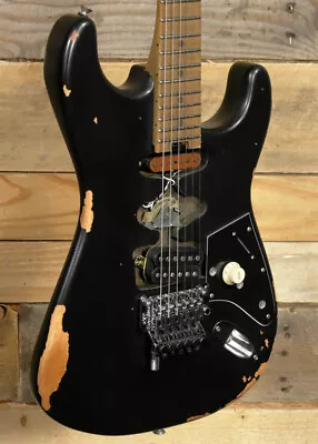 EVH Frankenstein Relic Series Electric Guitar Black W/  Gigbag • $1699.99