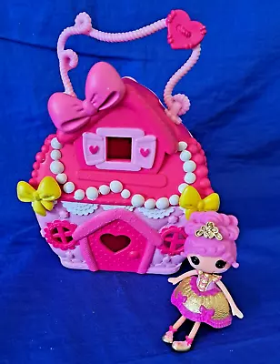 Lalaloopsy Tiny House Plus Mini Lalaloopsy Goldie Luxe Princess Doll ~ • $45