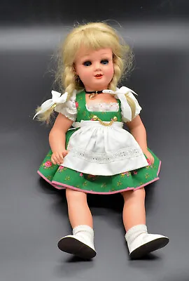 Wernicke (178/6) Crying Doll 1940s Flirty Eyes Original Clothes Hair Germany D-8 • $75