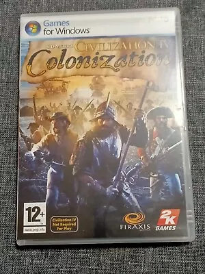 Sid Meiers Civilization IV Colonization - PC -USED -WITH MANUAL - GOOD CONDITION • $11.50