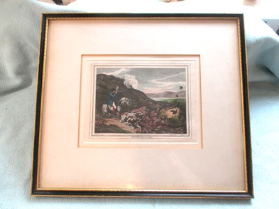 £20 • Buy Hand Coloured Etching Grouse Shoot By Samuel Howitt Published August 1st 1798