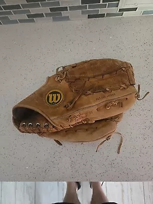 Vintage Wilson THE A2000 XL Baseball Glove Softball Mitt RHT *Made In USA 🇺🇸 • $80