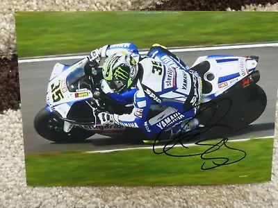 Cal Crutchlow Yamaha Wss 7x5  Hand Signed Photo  • £9.99