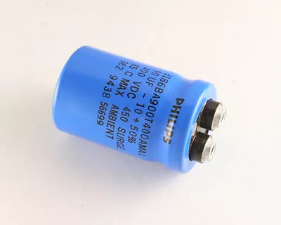 2x 90uF 400V Large Can Electrolytic Aluminum Screw Capacitor 400VDC 90mfd 450V • $33.28