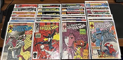 AMAZING SPIDER-MAN (Marvel Comics 1st Series) 29 BOOK LOT #’s 231-368 🔑 🔥 • $90