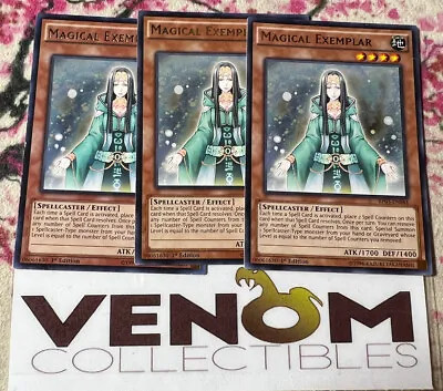 3x (VLP) - Magical Exemplar - BP03-EN044 - Common - 1st Edition YuGiOh • $2.65