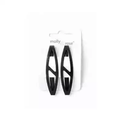 Thin Metal Clip In End Unsprung Barrette Hair Clips Slides Grips Pin [UK SELLER] • £2.80