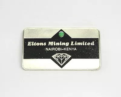 World's Leading ELTON'S MININGGARNET Franklin Mint FM Sterling Silver Gem-Ingot • $89.99