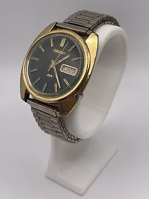 Vintage Seiko DX Automatic 17J Day Date Calendar 6106-8769 Watch Mens For Repair • $47.99