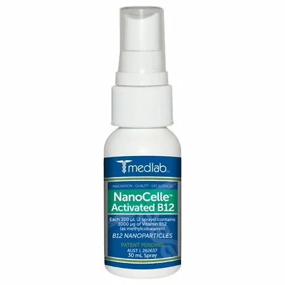 MEDLAB NanoCelle Activated B12 30ml • $25.19