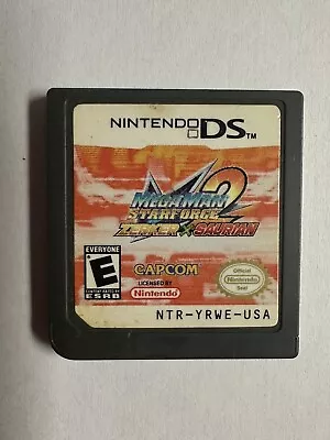 Mega Man Starforce 2: Zerker X Saurian DS Authentic Cartridge Only 2008 Tested  • $45