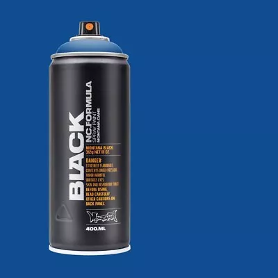 Montana Cans Montana Black 400ml Color Royal Blue Spray Paint 400 Ml BLK400-5077 • $12