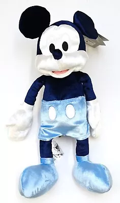 New Disney Parks Monochrome Blue Mickey Mouse 15  Plush • $22.72