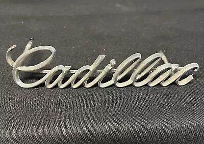 Vintage Cadillac Dashboard Script Badge Emblem 6” • $19.99