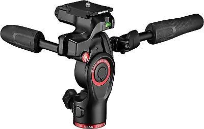 Befree 3-Way Live Camera Tripod Head Aluminium 6Kg Payload For Travel Tripods • $190.99