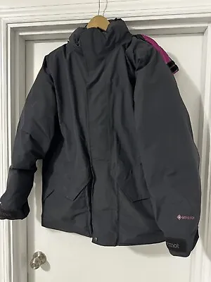 Marmot Mammoth Biggie Jacket Black Purple Lining Size M • $500