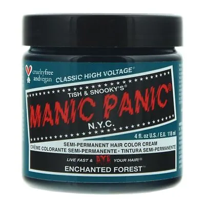 Manic Panic Classic High Voltage Enchanted Forest Hair Color Cream 118ml Unisex • $14.06