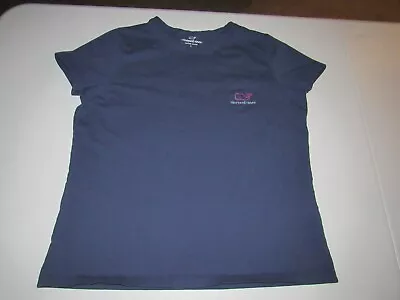 Vineyard Vines Women's Blue Short Sleeve Shirt Size L • $5.75