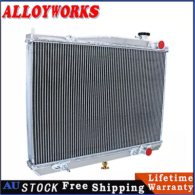 3Row Radiator Fit Nissan Navara D22 3.3L V6 Petrol 97-06;3.0 Turbo Diesel 01-06 • $229