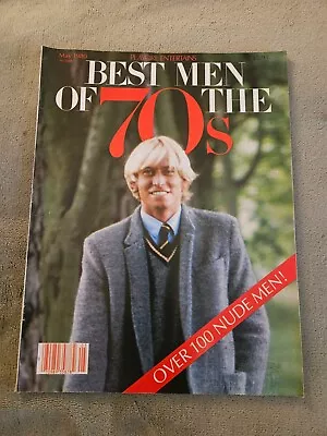 PLAYGIRL BEST MEN OF THE 70s May 1980 Gay GRAHAME WHITE Peter Speach Physique • $24.99