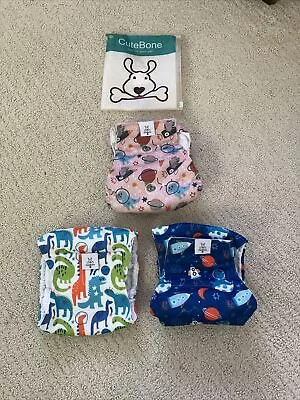 🆕CUTEBONE🐕MEDIUM✨LOT OF 3✨Dog Belly Bands For Male Dogs✨Wraps✨Washable✨Diapers • $10