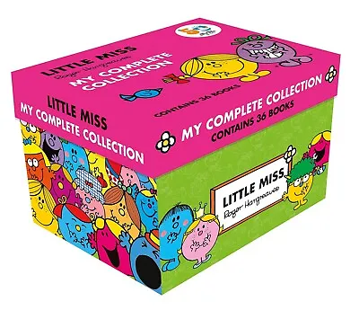 £31.60 • Buy Little Miss Complete Collection 36 Books Box Set By Roger Hargreaves(Mr Men)