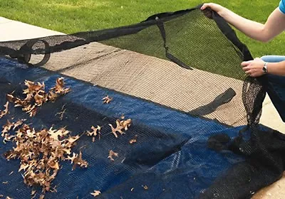 $49.94 • Buy Rectangle In-Ground Swimming Pool Winter Cover Leaf Net Covers - Choose Size