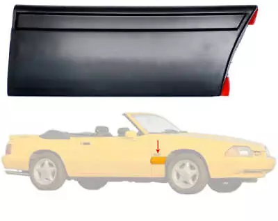 1987-93 Mustang LX Rear Of Fender / Front Wheel Molding - Right Passenger Side • $31.41